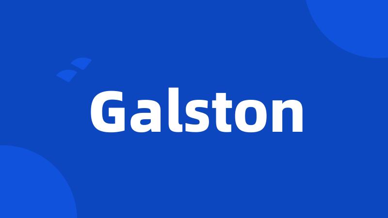 Galston