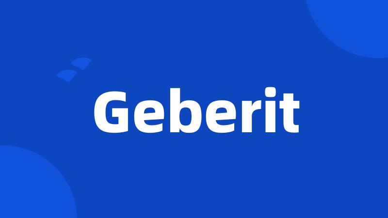 Geberit