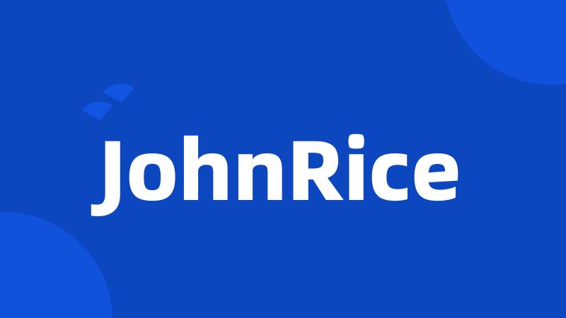 JohnRice