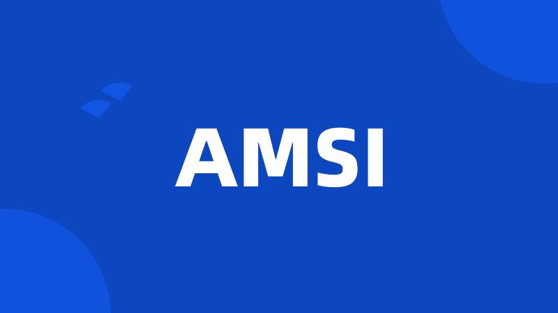 AMSI