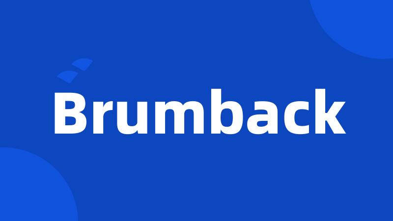 Brumback