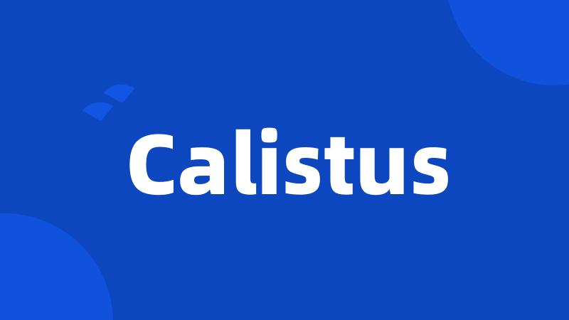 Calistus