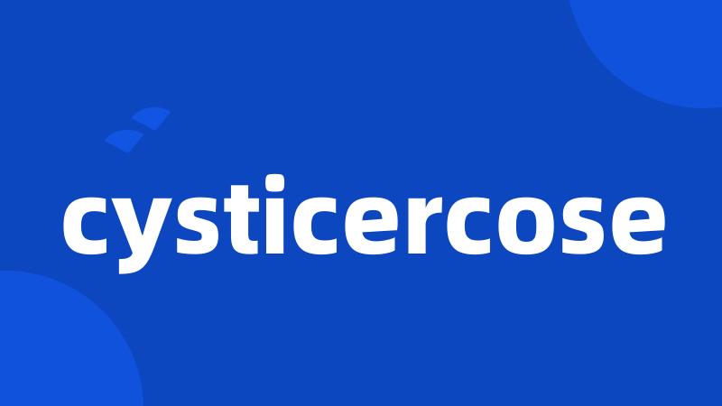 cysticercose