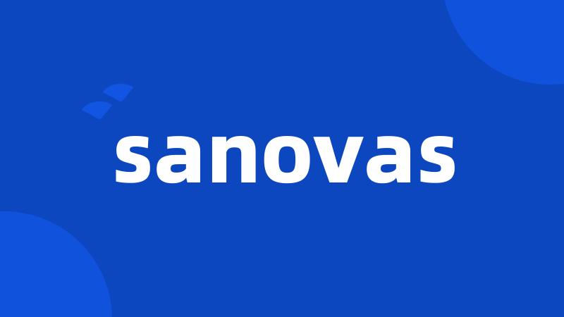 sanovas