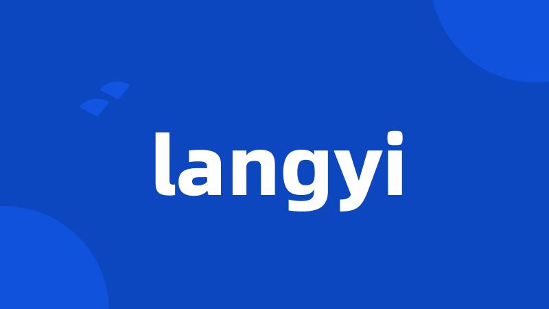 langyi