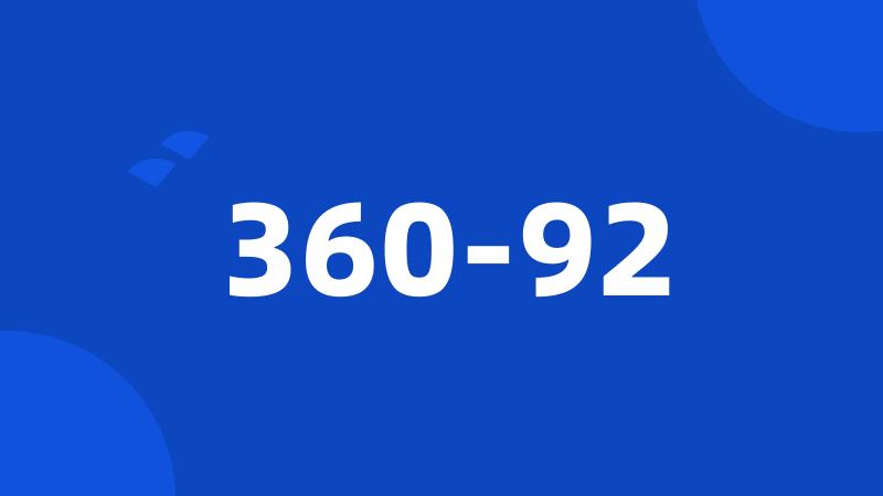 360-92