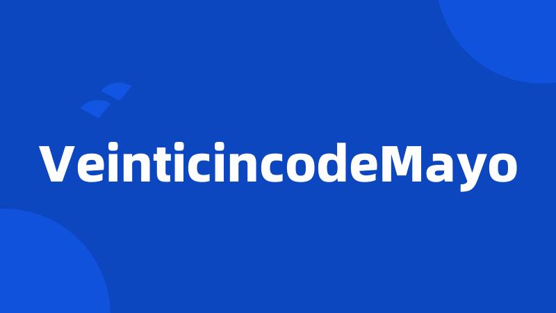 VeinticincodeMayo