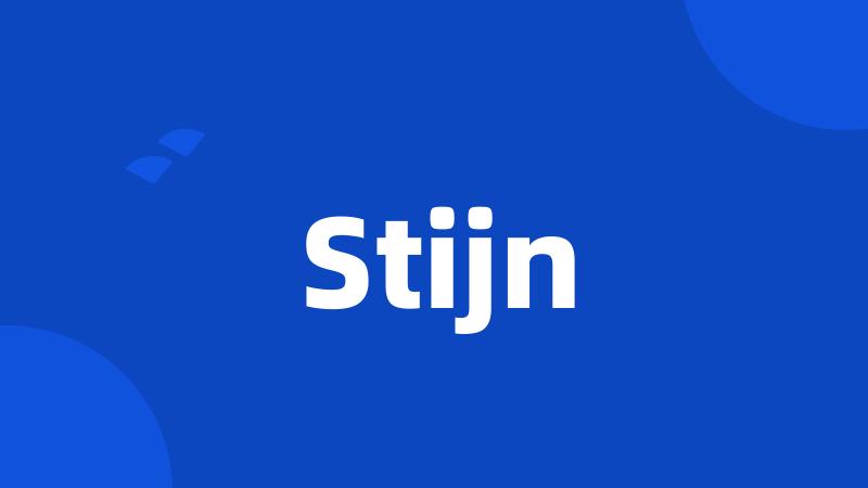 Stijn