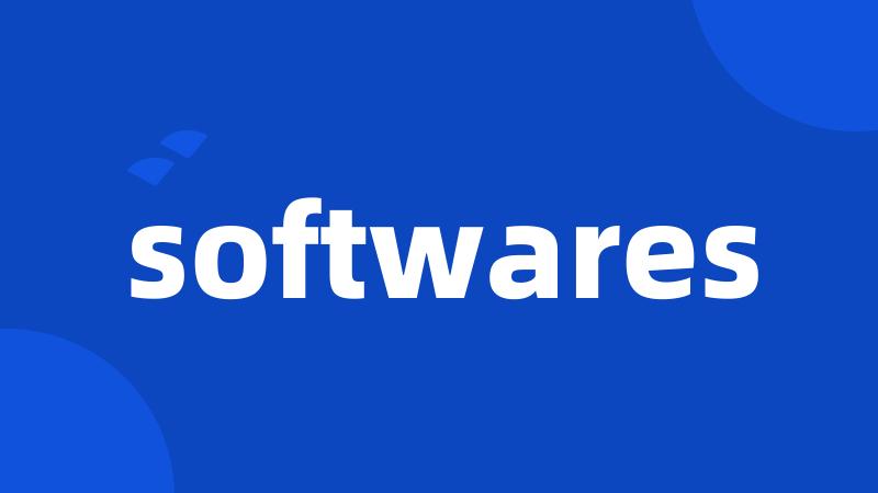 softwares