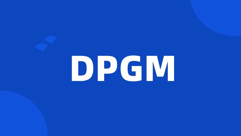 DPGM