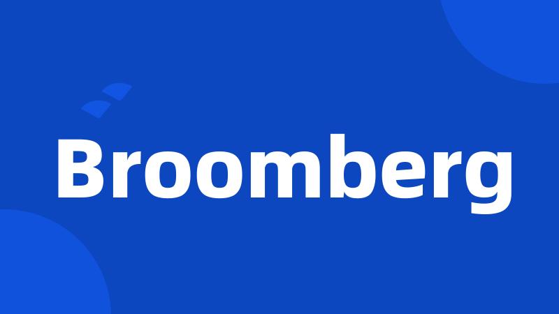 Broomberg