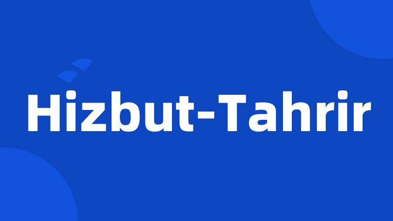 Hizbut-Tahrir