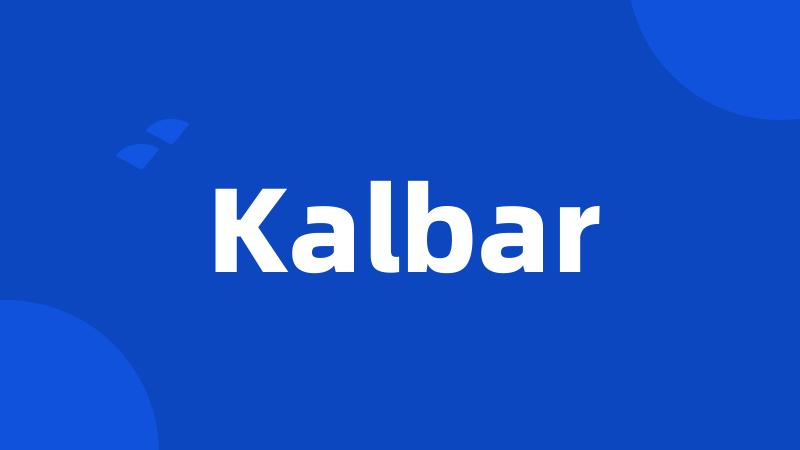 Kalbar