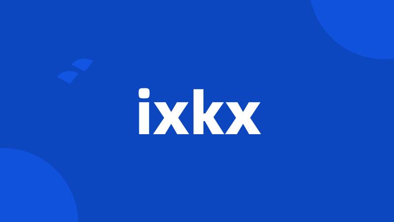 ixkx