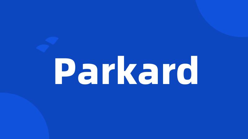 Parkard