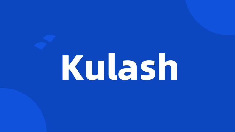 Kulash