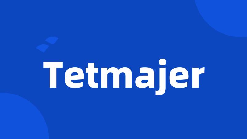 Tetmajer