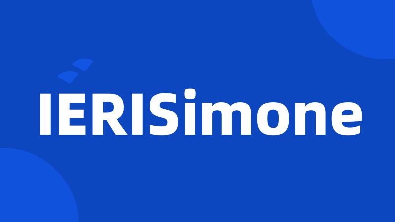 IERISimone