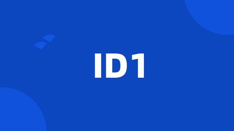 ID1