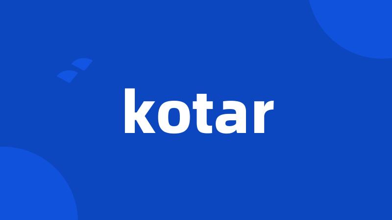 kotar