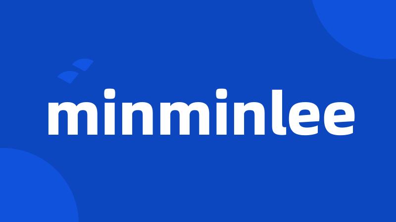 minminlee