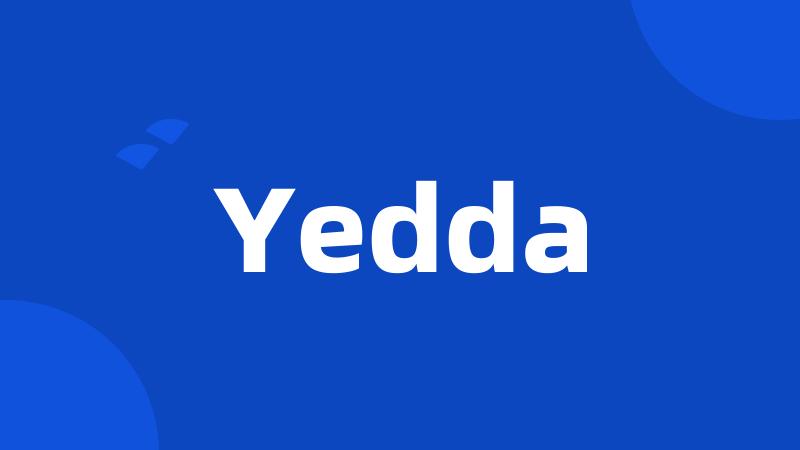 Yedda