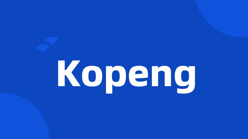 Kopeng