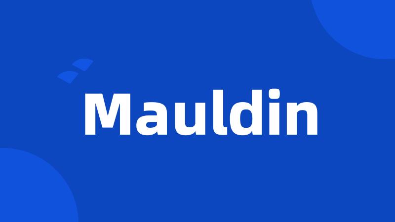 Mauldin