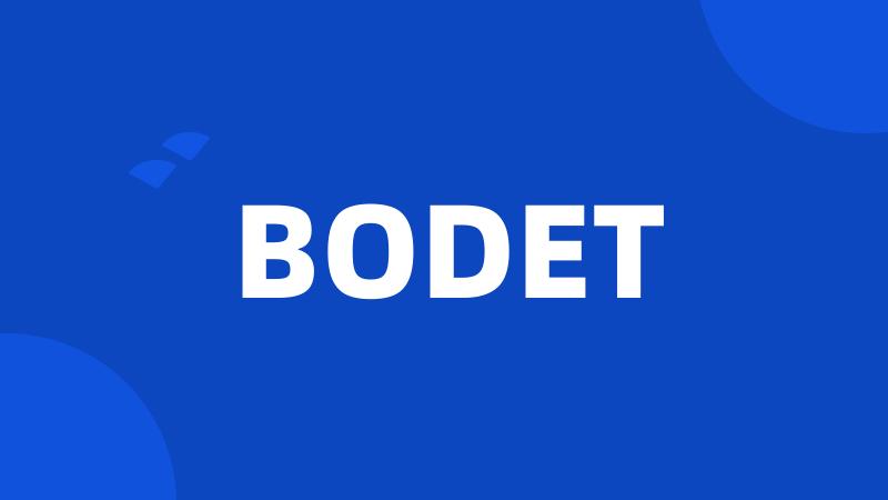 BODET