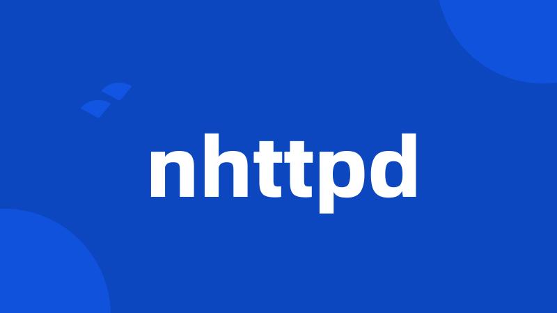 nhttpd