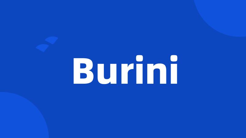 Burini