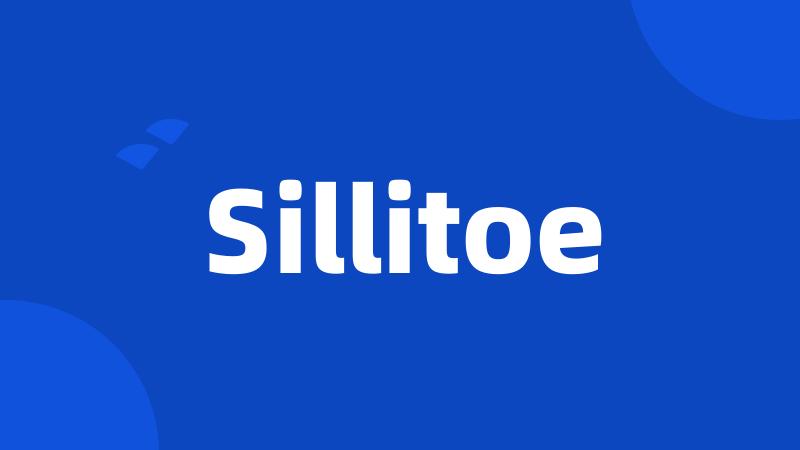 Sillitoe