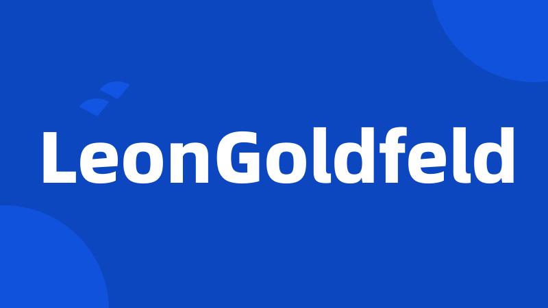 LeonGoldfeld