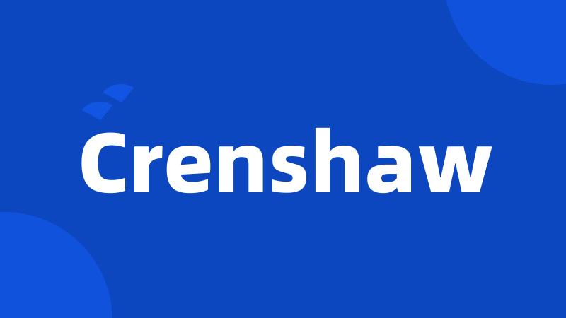 Crenshaw