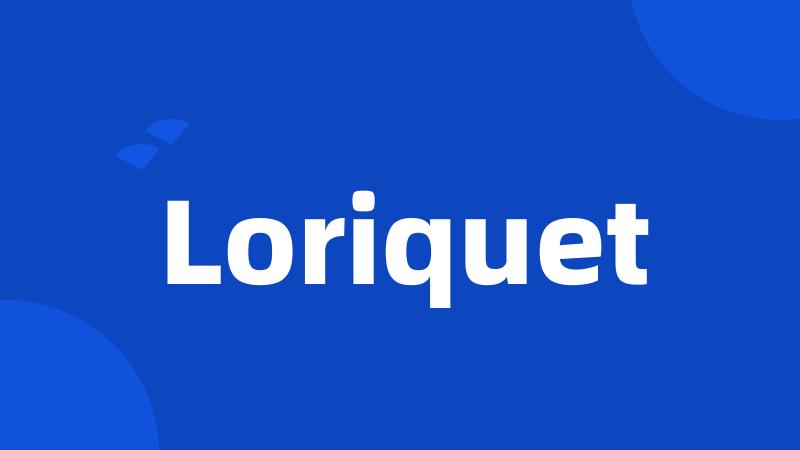 Loriquet