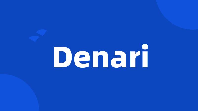 Denari