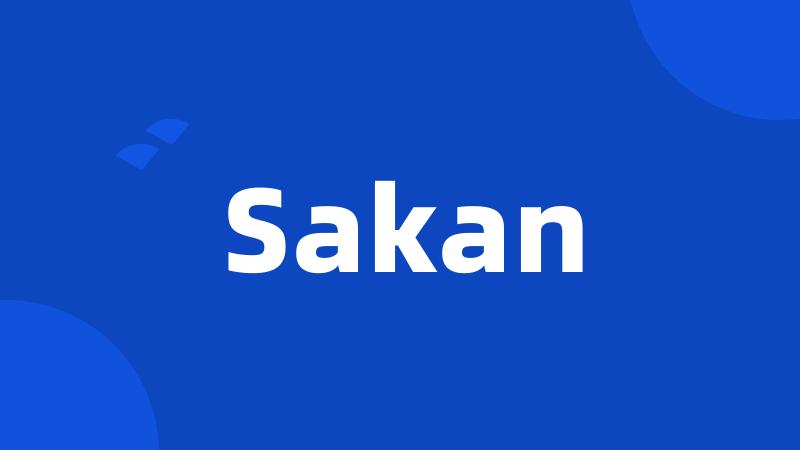 Sakan