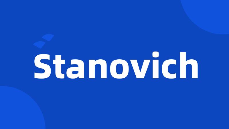 Stanovich