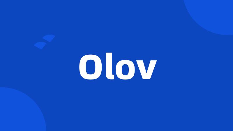 Olov