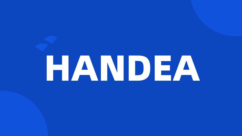 HANDEA