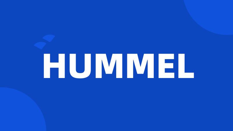 HUMMEL