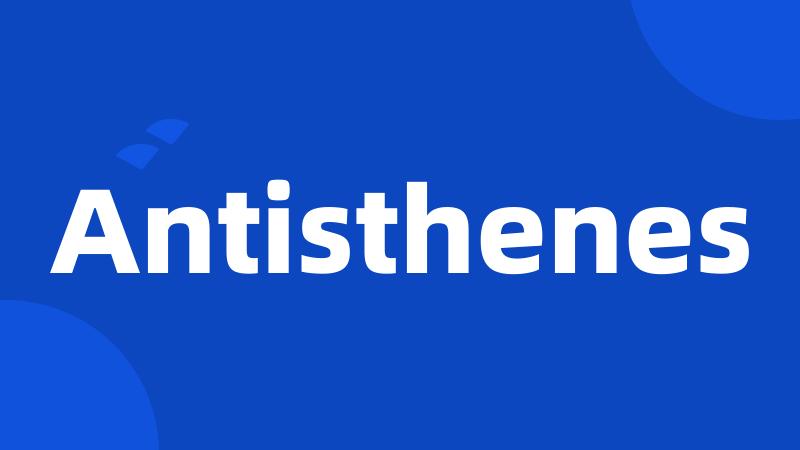 Antisthenes