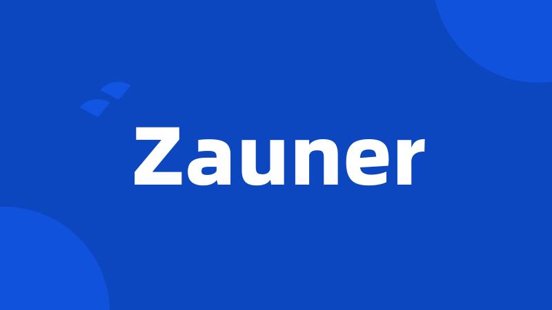 Zauner