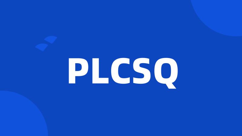 PLCSQ