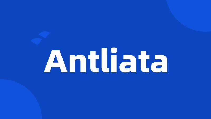 Antliata