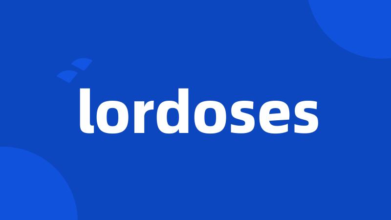 lordoses