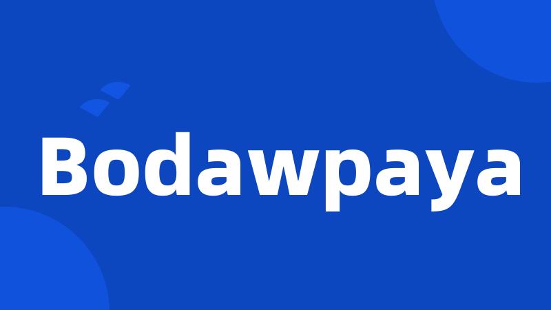 Bodawpaya