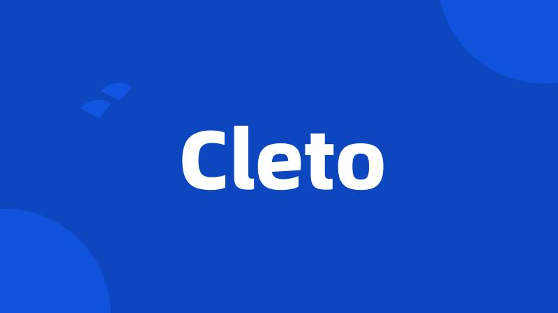 Cleto