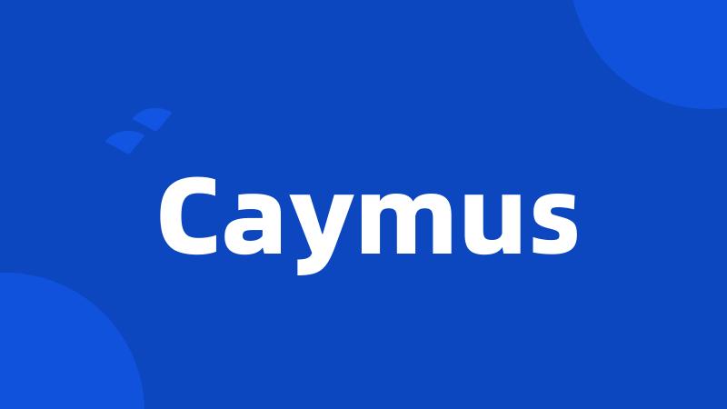 Caymus