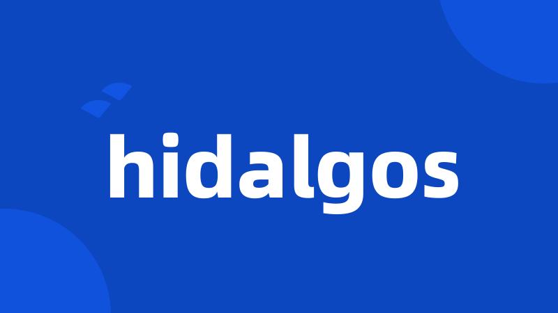 hidalgos